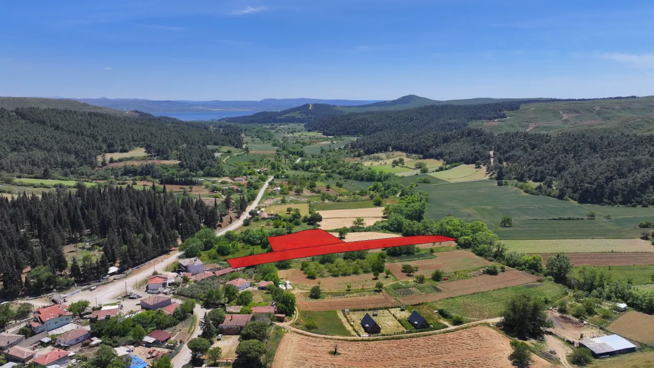 ÇANAKKALE GELİBOLU ILGARDERE'DE KÖY İÇERİSİNDE 5,140m2 TARLA - görsel 27