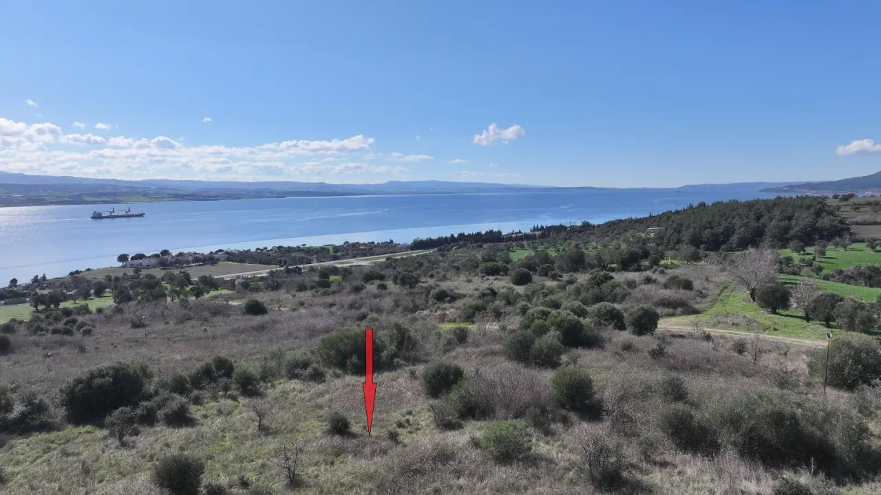 ÇANAKKALE GELİBOLU BURHANLI'DA BOĞAZ MANZARALI 474m2 ARSA - görsel 12