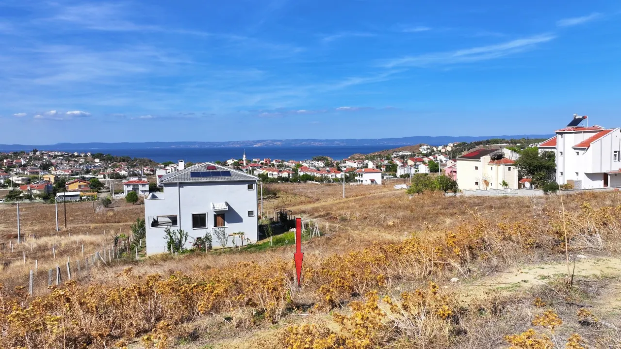 ÇANAKKALE GELİBOLU GÜNEYLİ'DE DENİZ MANZARALI 700m2 ARSA - görsel 15