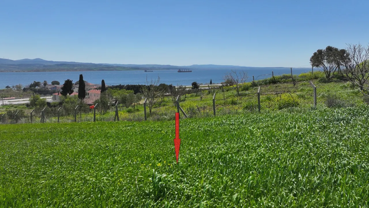 GELİBOLU BURHANLI'DA BOĞAZ VE KÖPRÜ MANZARALI 3,506m2 TARLA - görsel 10