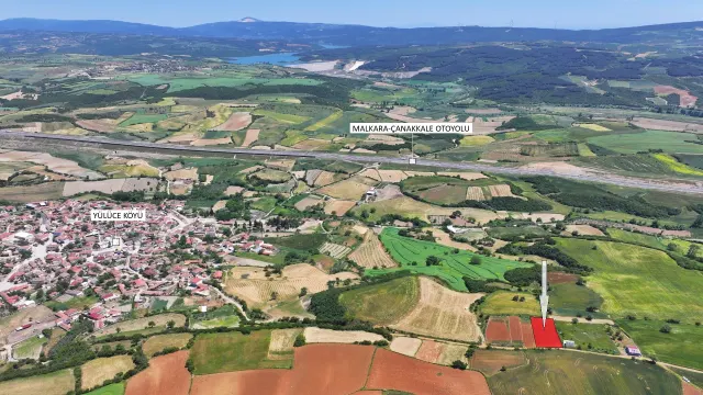 ÇANAKKALE GELİBOLU YÜLÜCE KÖYE YAKIN 1,064m2 TARLA